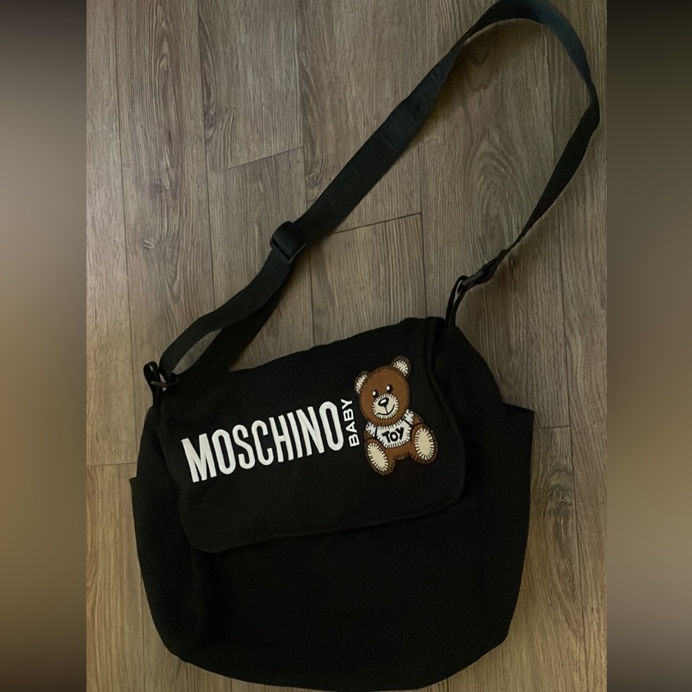 Moschino baby diaper bag